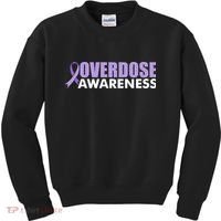 Overdose Awareness Kids Sweatshirt thumb 0