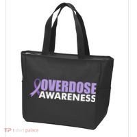 Overdose Awareness Tote Bag thumb 3