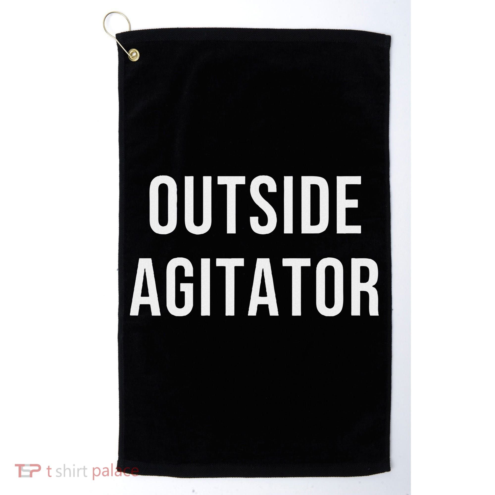 Outside Agitator Golf Towel