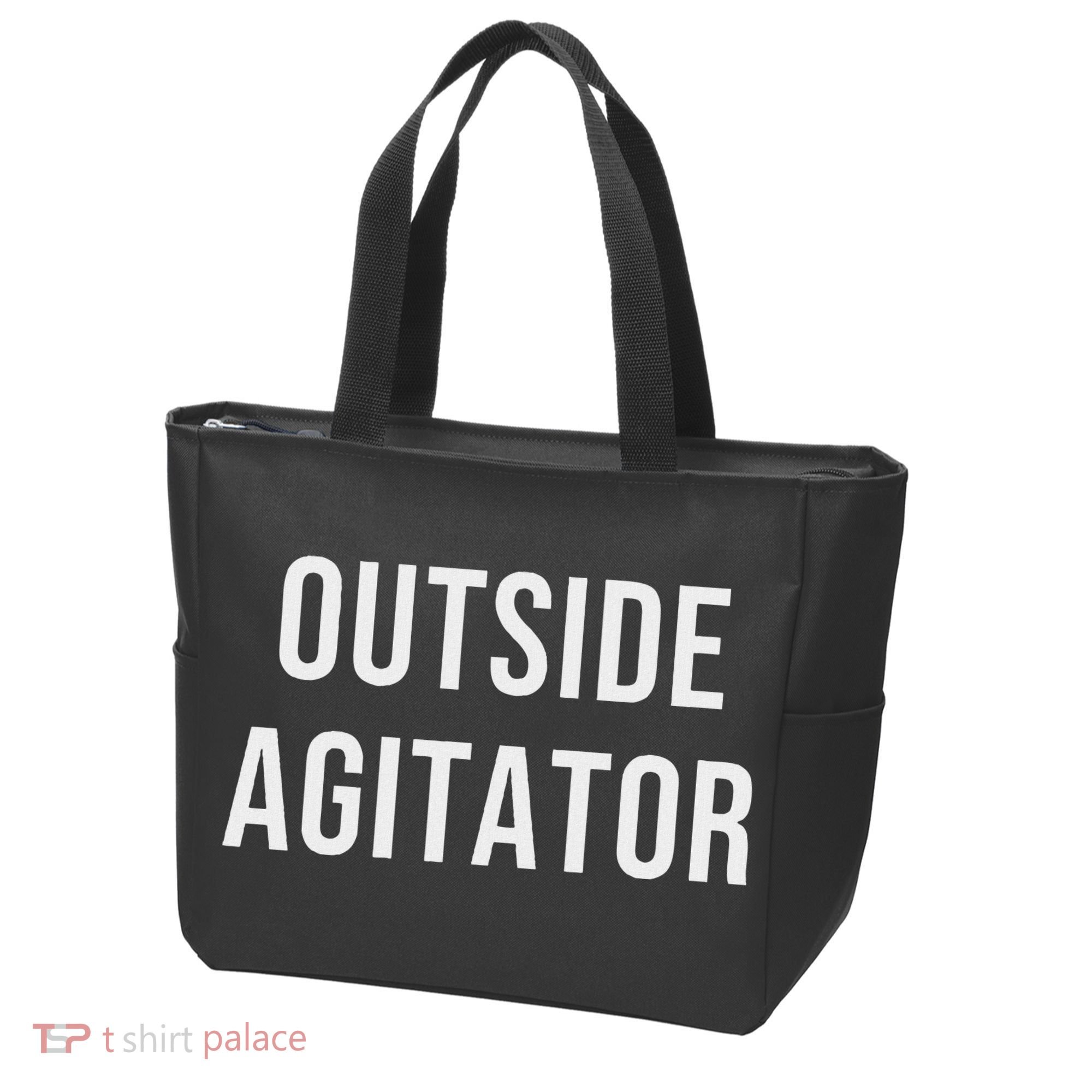 Outside Agitator Tote Bag