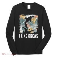 Ocean Animal Orca Killer Whale Gifts & Tees Long Sleeve Shirt thumb 0