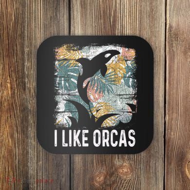 Ocean Animal Orca Killer Whale Gifts & Tees Coaster
