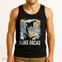 Ocean Animal Orca Killer Whale Gifts & Tees Tank Top thumb 3