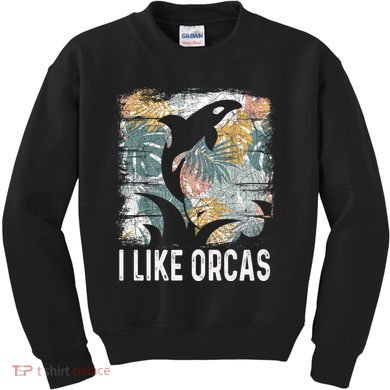 Ocean Animal Orca Killer Whale Gifts & Tees Kids Sweatshirt