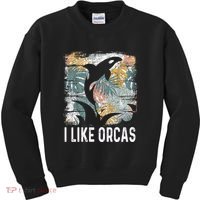 Ocean Animal Orca Killer Whale Gifts & Tees Kids Sweatshirt thumb 0