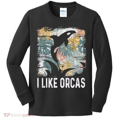 Ocean Animal Orca Killer Whale Gifts & Tees Kids Long Sleeve Shirt