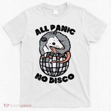 Opossum All Panic No Disco Funny Possum Scream T-Shirt