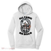 Opossum All Panic No Disco Funny Possum Scream Women's Hoodie thumb 0