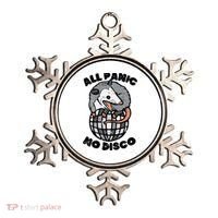 Opossum All Panic No Disco Funny Possum Scream Ornament thumb 0