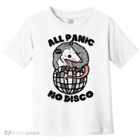 Opossum All Panic No Disco Funny Possum Scream Toddler T-Shirt thumb 0