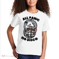 Opossum All Panic No Disco Funny Possum Scream Kids T-Shirt thumb 2