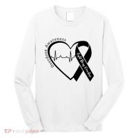 Overdose Awareness Purple Ribbon Drug Addiction Recovery Long Sleeve Shirt thumb 0