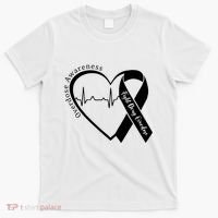 Overdose Awareness Purple Ribbon Drug Addiction Recovery T-Shirt thumb 0