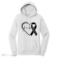 Overdose Awareness Purple Ribbon Drug Addiction Recovery Women's Hoodie thumb 0
