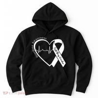 Overdose Awareness Purple Ribbon Drug Addiction Recovery Hoodie thumb 0