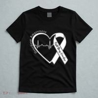 Overdose Awareness Purple Ribbon Drug Addiction Recovery T-Shirt thumb 5