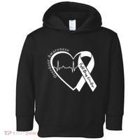 Overdose Awareness Purple Ribbon Drug Addiction Recovery Toddler Hoodie thumb 0