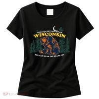 On A Quiet Night In Wisconsin You Can Hear The Bears Cry Women's T-Shirt thumb 0