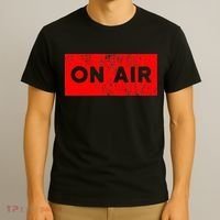 On Air Radio Live Microphone Dj T-Shirt thumb 3