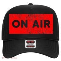 On Air Radio Live Microphone Dj Hat thumb 0