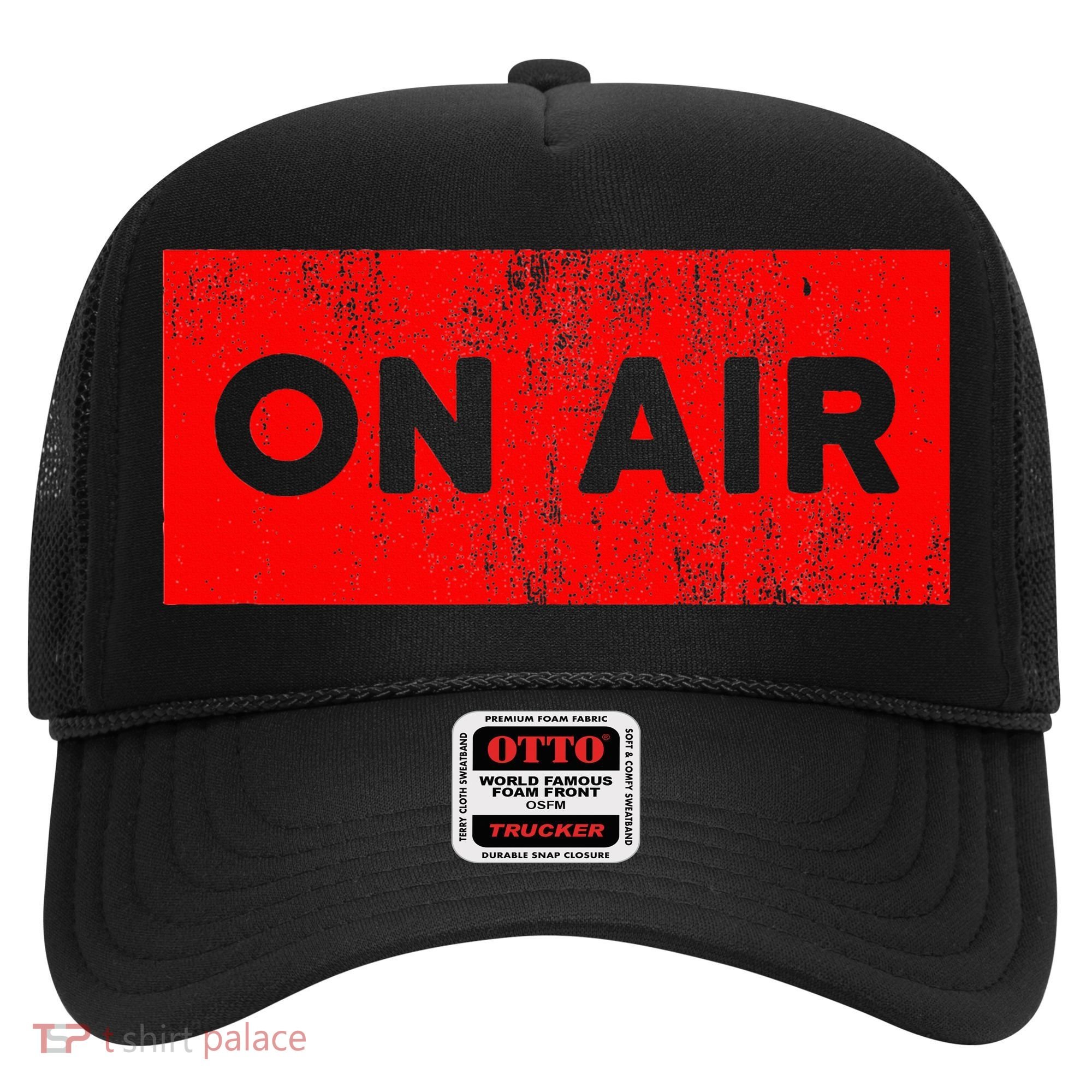 On Air Radio Live Microphone Dj Hat