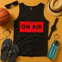 On Air Radio Live Microphone Dj Tank Top thumb 4