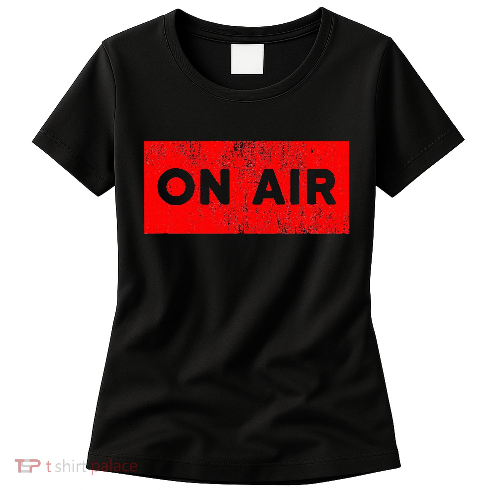 On Air Radio Live Microphone Dj Women's T-Shirt