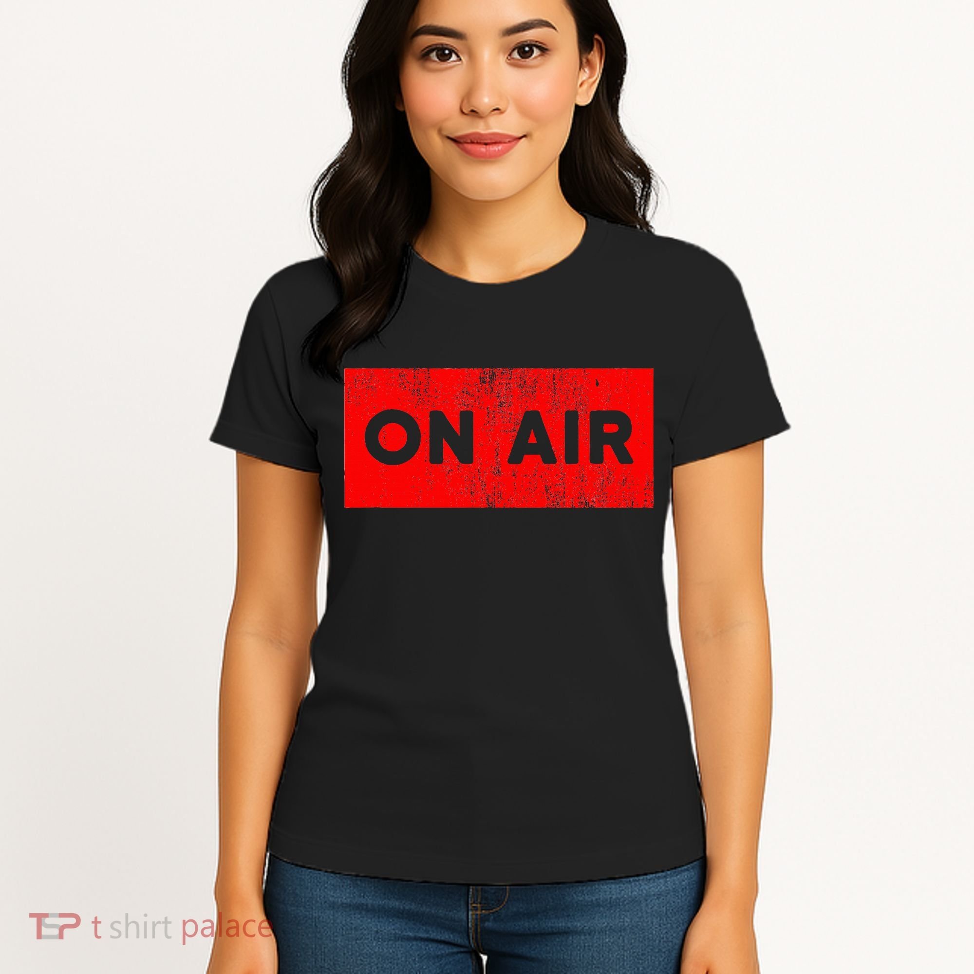 On Air Radio Live Microphone Dj Women's T-Shirt