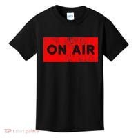 On Air Radio Live Microphone Dj Kids T-Shirt thumb 0