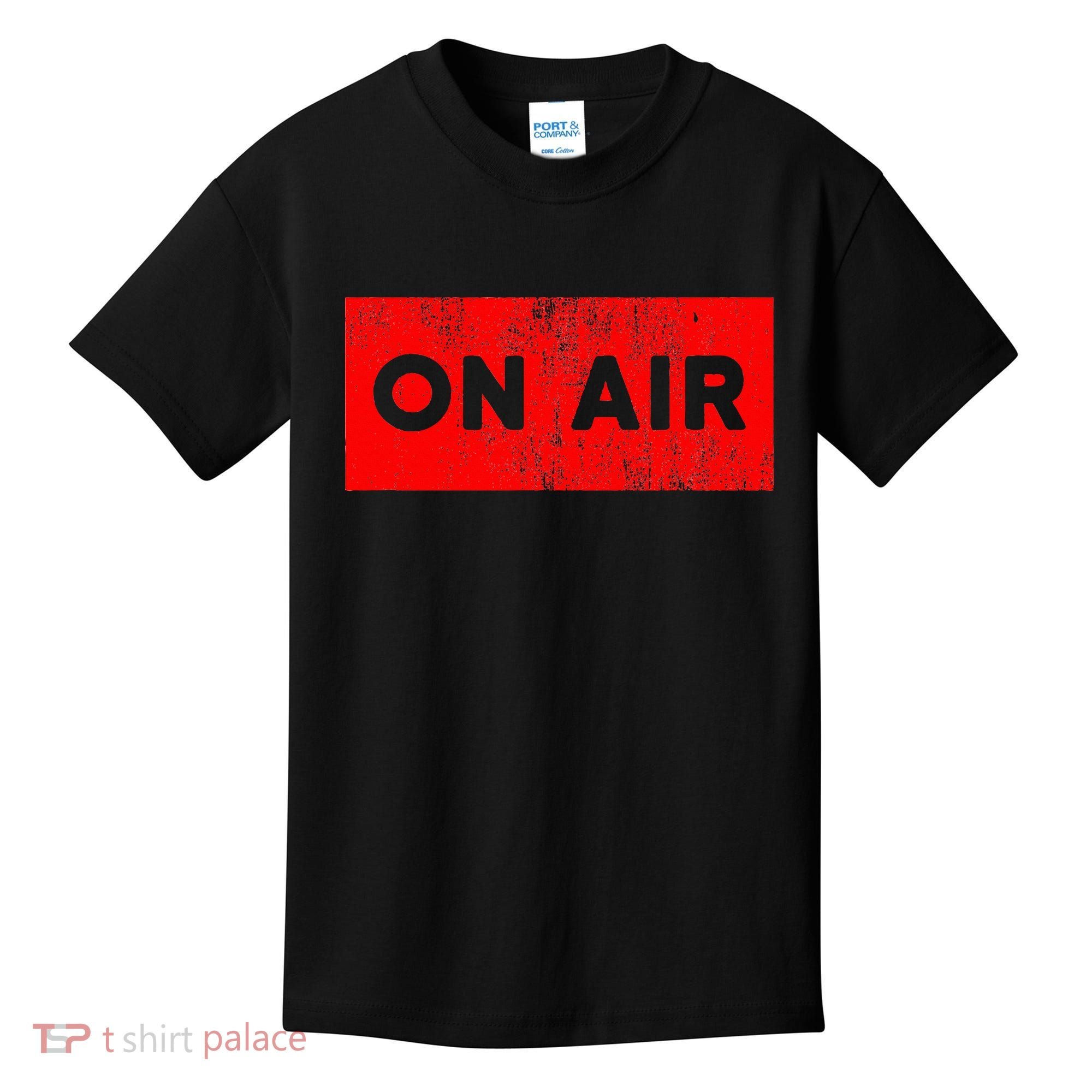 On Air Radio Live Microphone Dj Kids T-Shirt