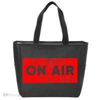 On Air Radio Live Microphone Dj Tote Bag thumb 0