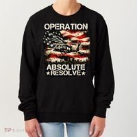 Operation Absolute Resolve Venezuela Mission Women's Sweatshirt thumb 0