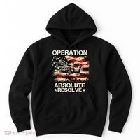 Operation Absolute Resolve Venezuela Mission Hoodie thumb 0