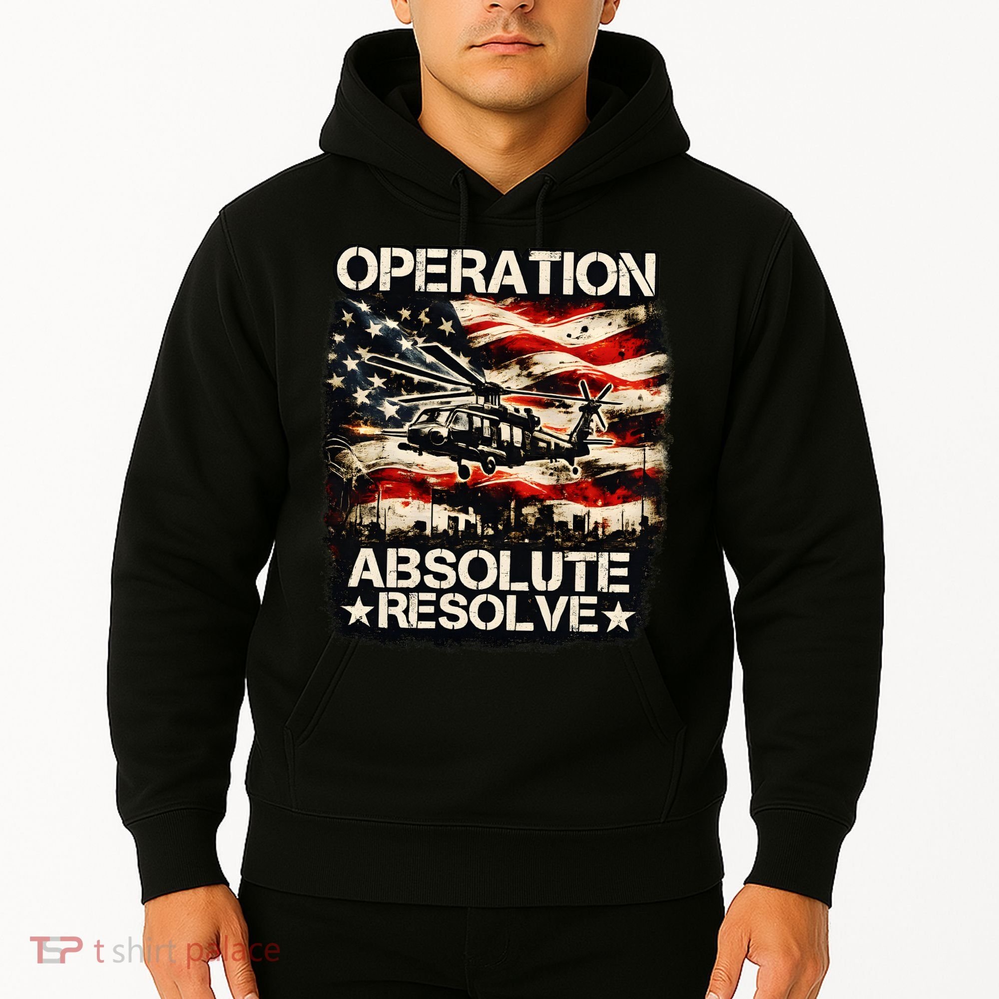 Operation Absolute Resolve Venezuela Mission Hoodie