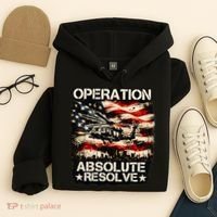 Operation Absolute Resolve Venezuela Mission Hoodie thumb 4