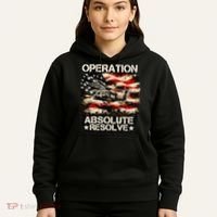 Operation Absolute Resolve Venezuela Mission Hoodie thumb 5