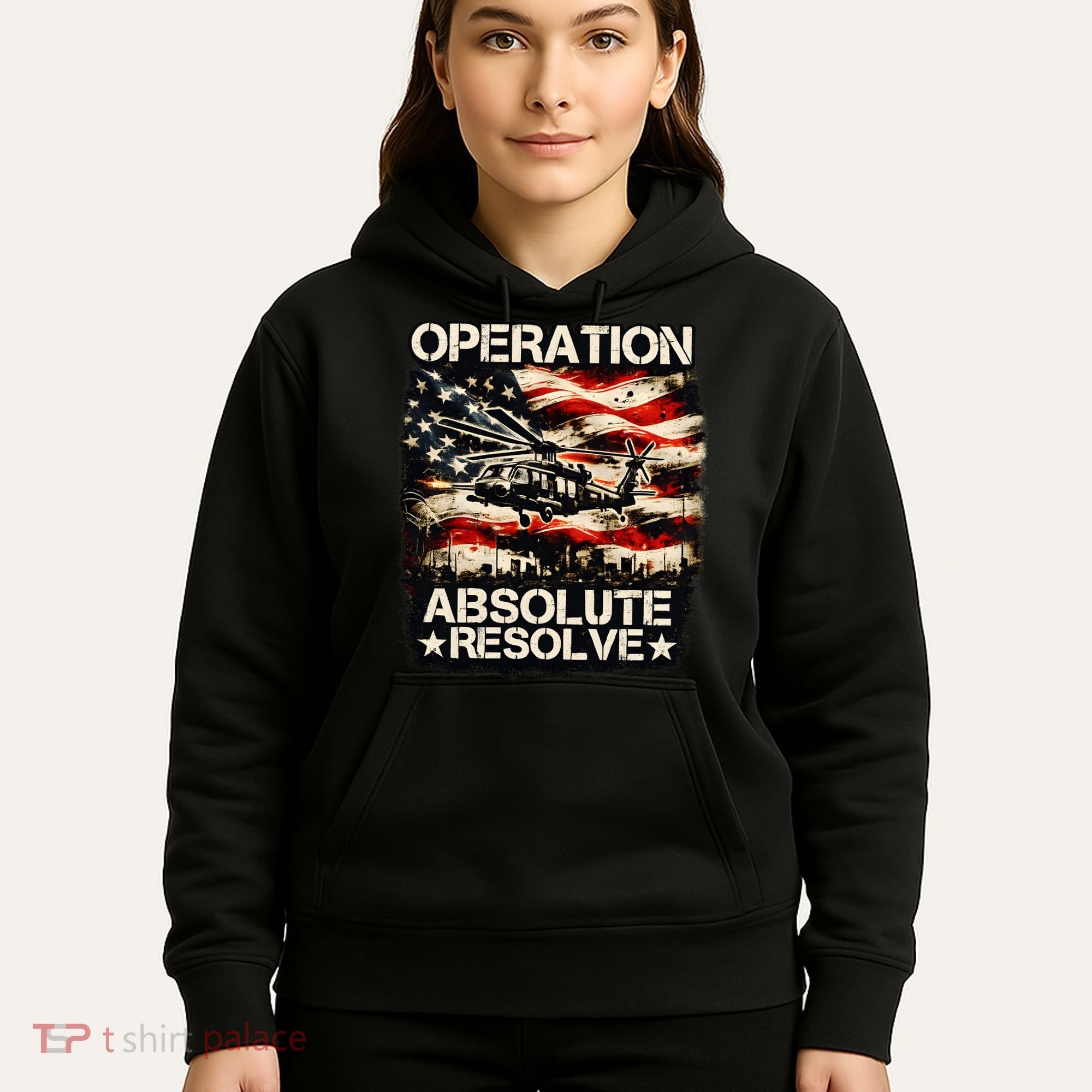 Operation Absolute Resolve Venezuela Mission Hoodie