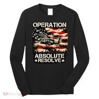 Operation Absolute Resolve Venezuela Mission Long Sleeve Shirt thumb 0
