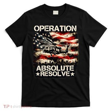 Operation Absolute Resolve Venezuela Mission T-Shirt