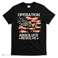 Operation Absolute Resolve Venezuela Mission T-Shirt thumb 0