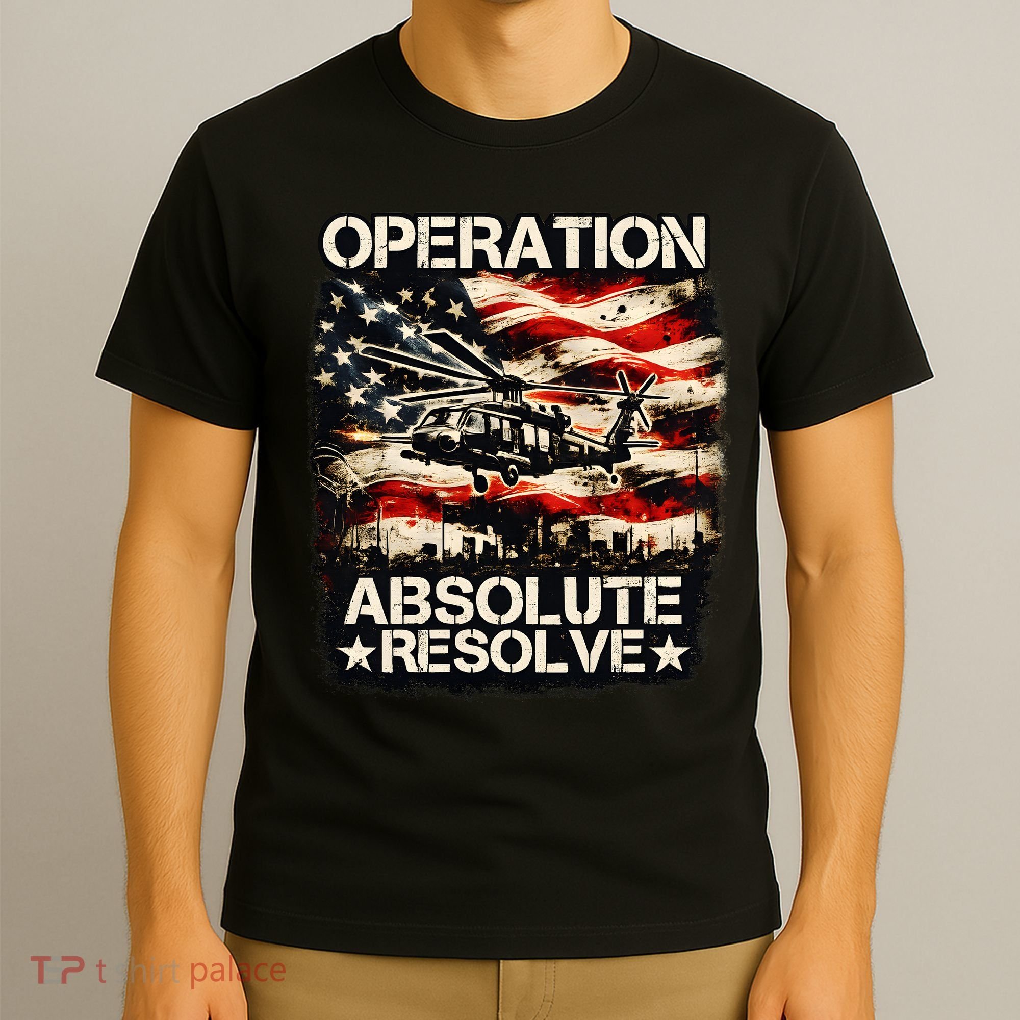 Operation Absolute Resolve Venezuela Mission T-Shirt