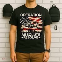 Operation Absolute Resolve Venezuela Mission T-Shirt thumb 6