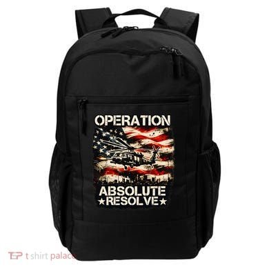 Operation Absolute Resolve Venezuela Mission Backpack