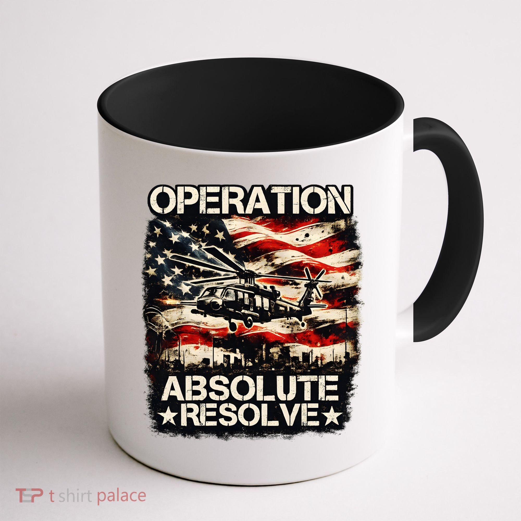Operation Absolute Resolve Venezuela Mission Coffee Mug