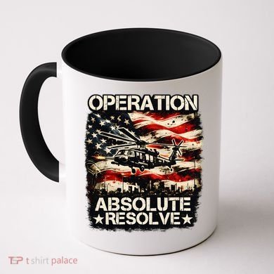 Operation Absolute Resolve Venezuela Mission Coffee Mug