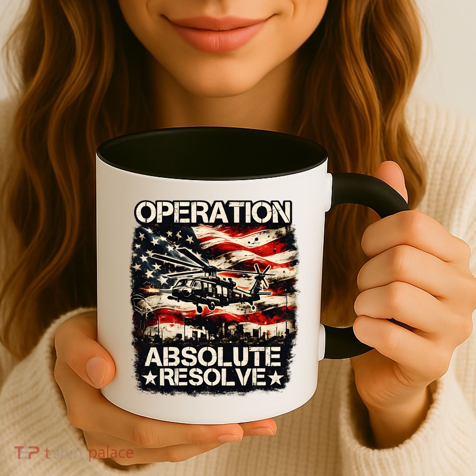 Operation Absolute Resolve Venezuela Mission Coffee Mug