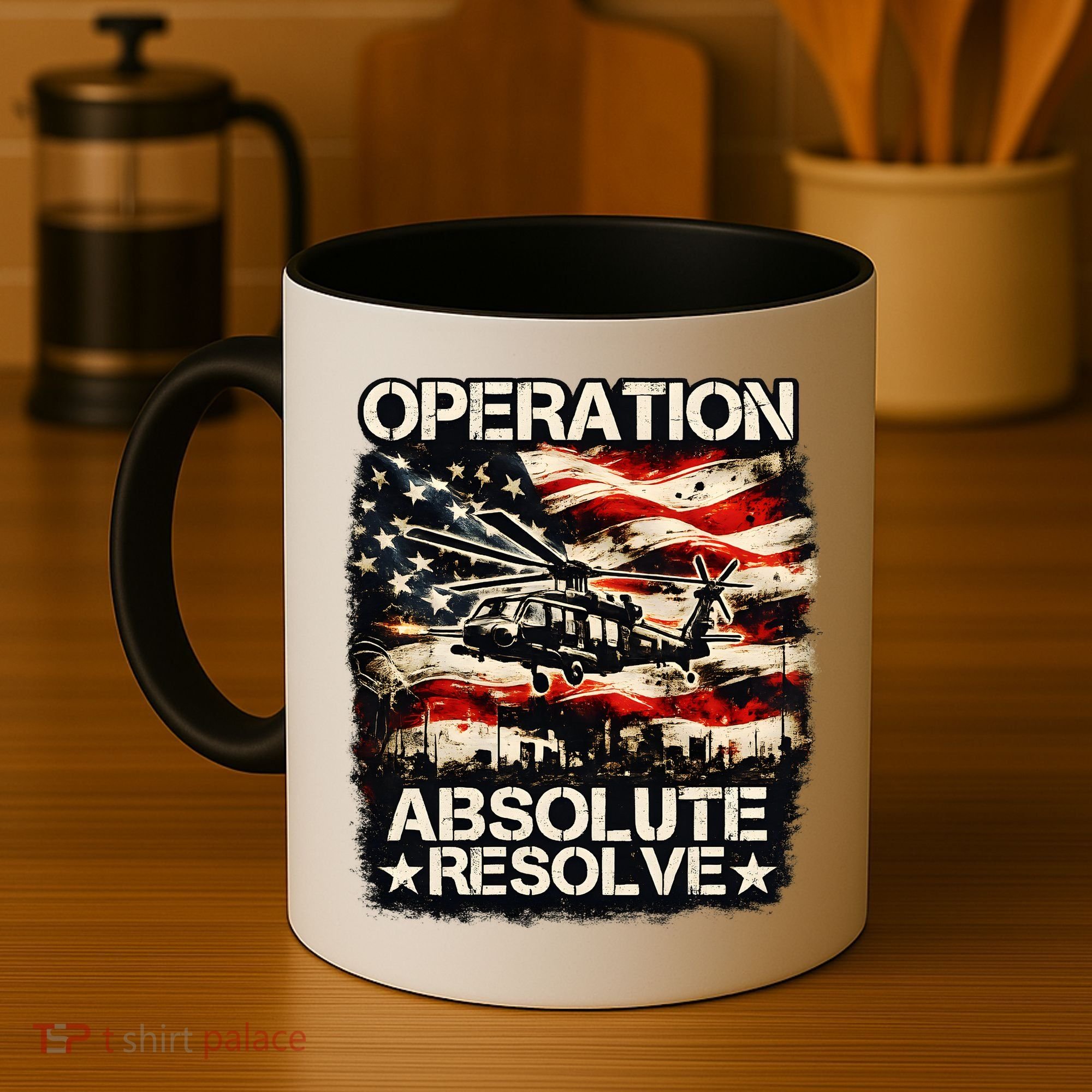 Operation Absolute Resolve Venezuela Mission Coffee Mug