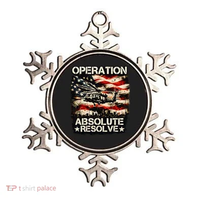 Operation Absolute Resolve Venezuela Mission Ornament