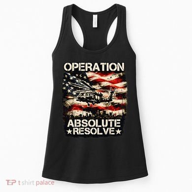 Operation Absolute Resolve Venezuela Mission Women's Tank Top