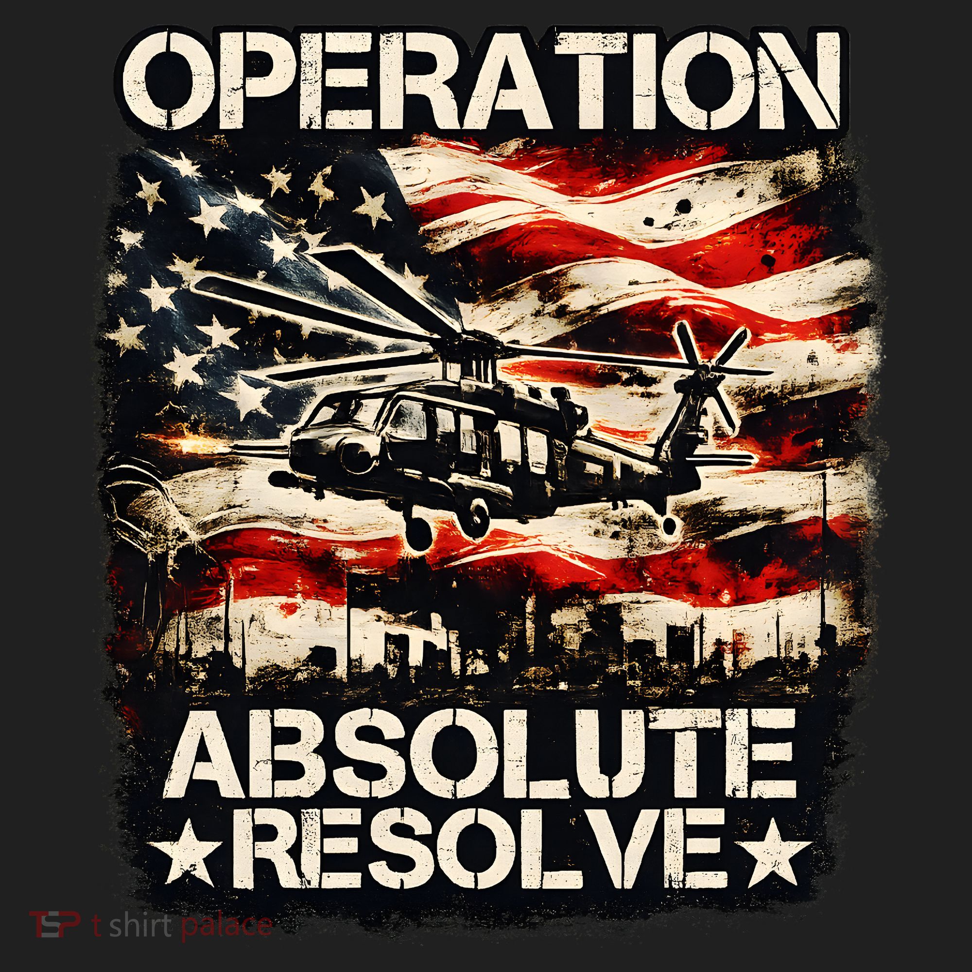 Operation Absolute Resolve Venezuela Mission Hat